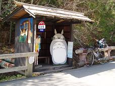 ベニヤ板トトロ発見!