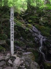 これが正真正銘の『四万十川源流点』だ!