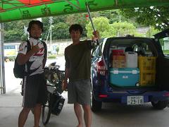 次に会うのは海外かも知れませんね♪また絶対会いましょう!
